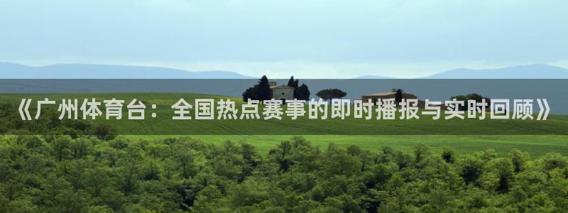 绿茵直播体育在线观看免费：《广州体育台：全国热点赛事的即时播报与实时回顾》