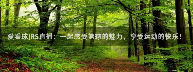 绿茵体育：爱看球JRS直播：一起感受篮球的魅力，享受运动的快乐！